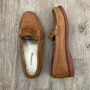 Sperry Topsider Leather Penny Loafers Brown